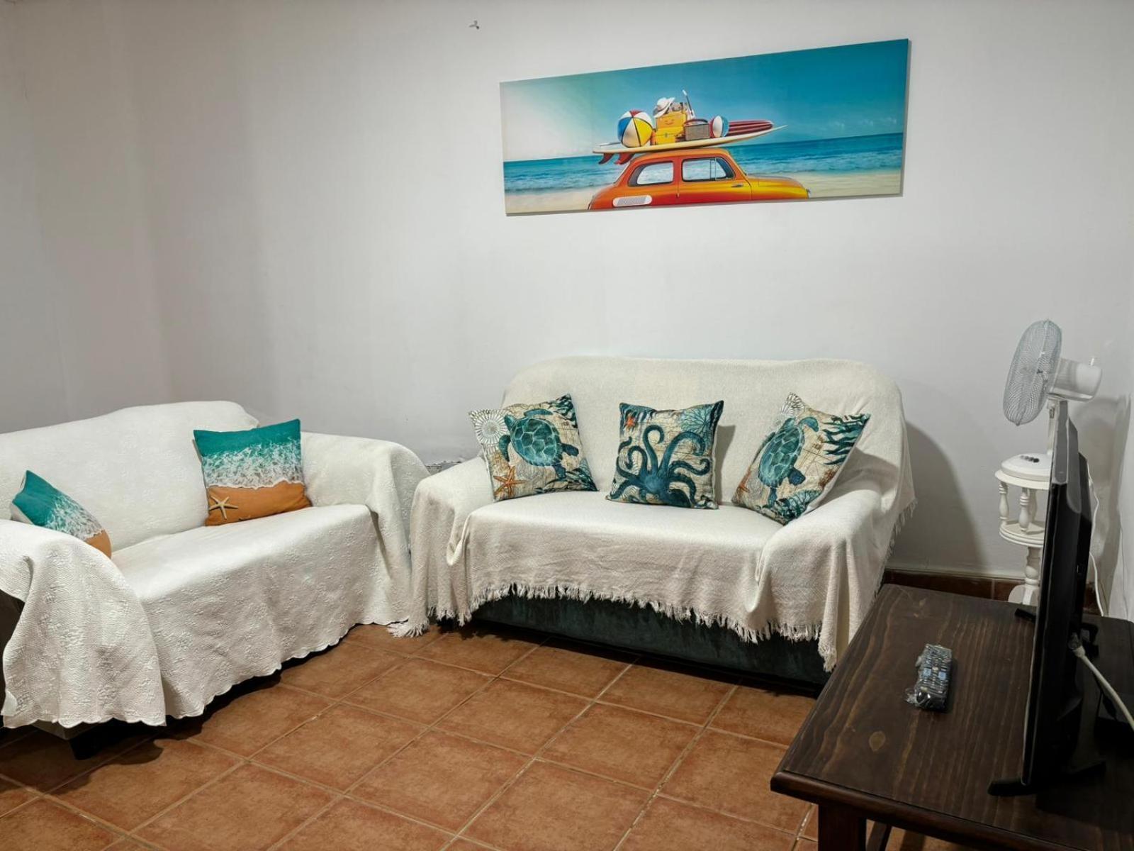 Habitacion Matrimonial En Un Bajo Bano Compartido Areas Compartidas Abades  Exteriör bild